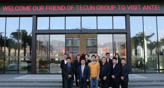 哥伦比亚TECUN公司客户接见122cc太阳集成游戏集团